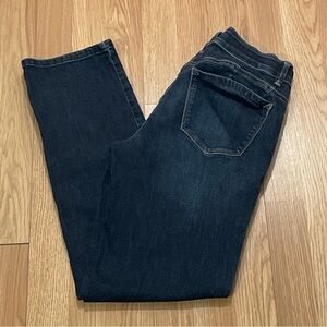 Democracy Jeans Women’s 6 (30x29) Straight Leg Jeans Dark Blue Denim Stretch